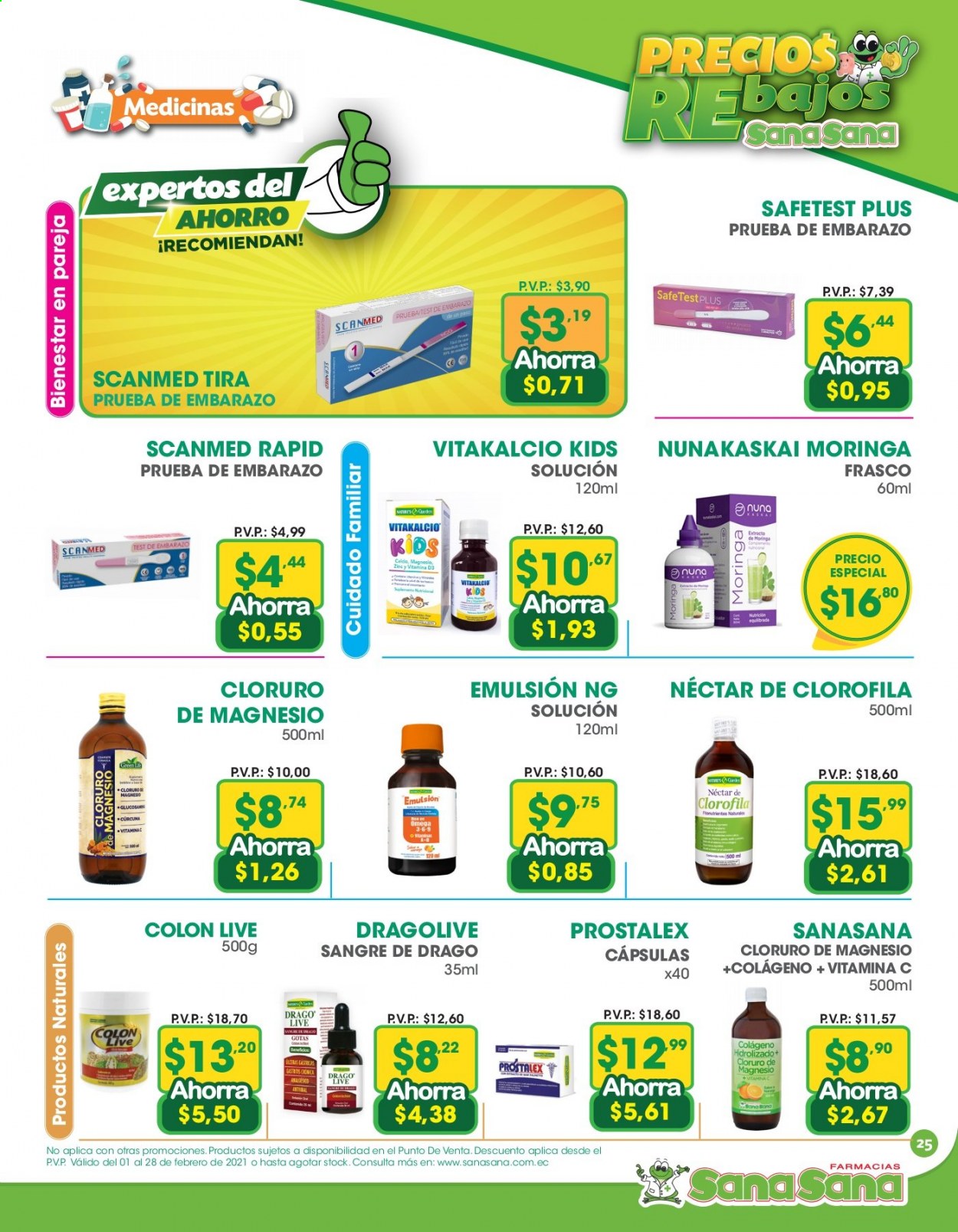 Catálogo Farmacias SanaSana - 1.2.2021 - 28.2.2021.