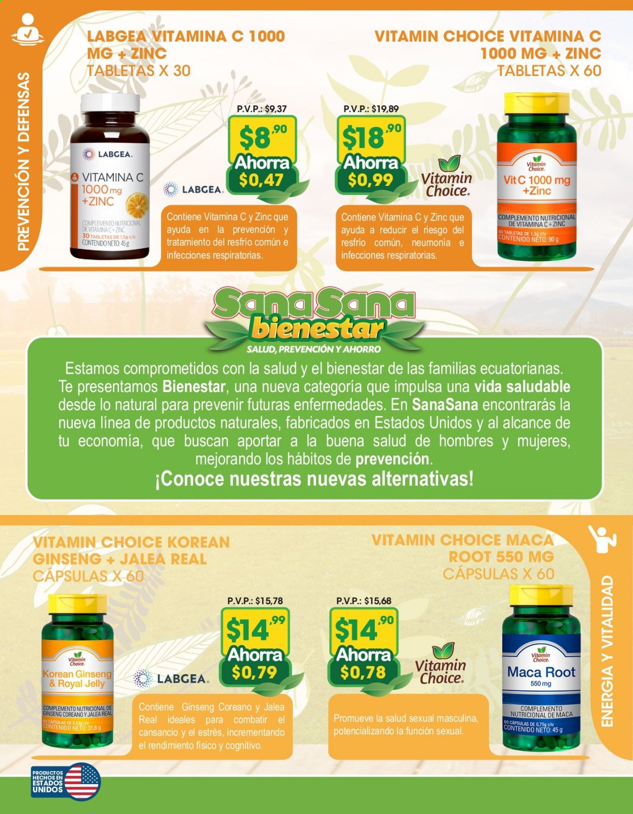 Catálogo Farmacias SanaSana - 1.1.2021 - 31.12.2021.