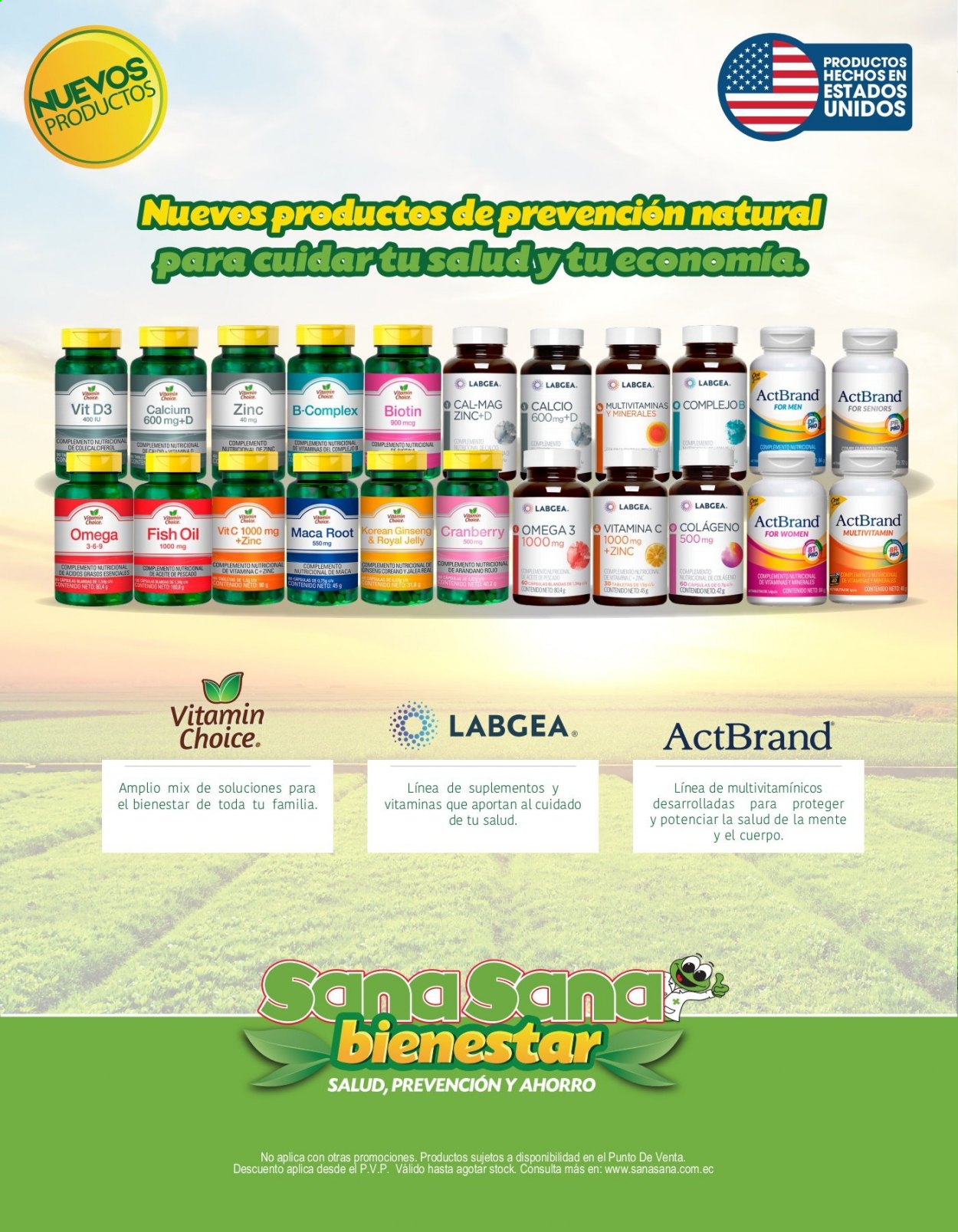 Catálogo Farmacias SanaSana - 1.1.2021 - 31.12.2021.