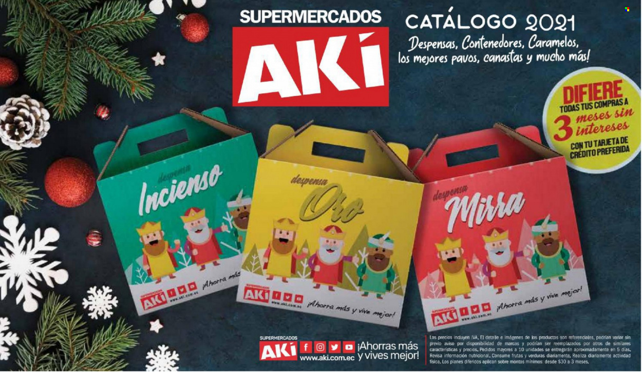 Catálogo Akí.