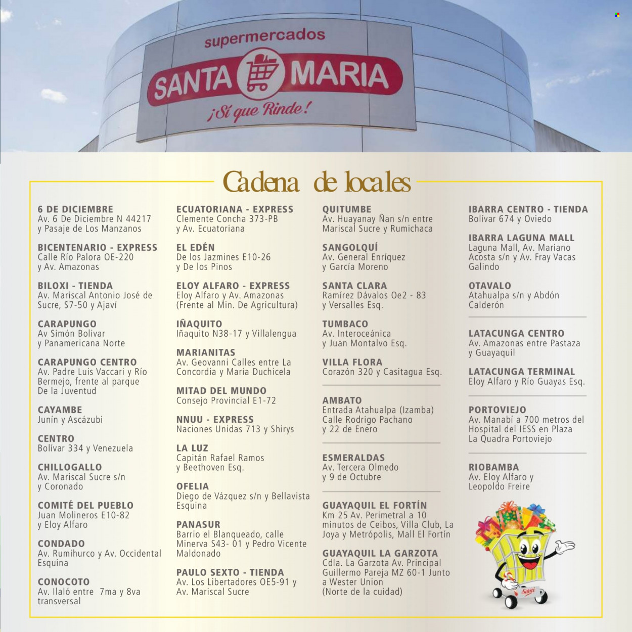 Catálogo Santa María.