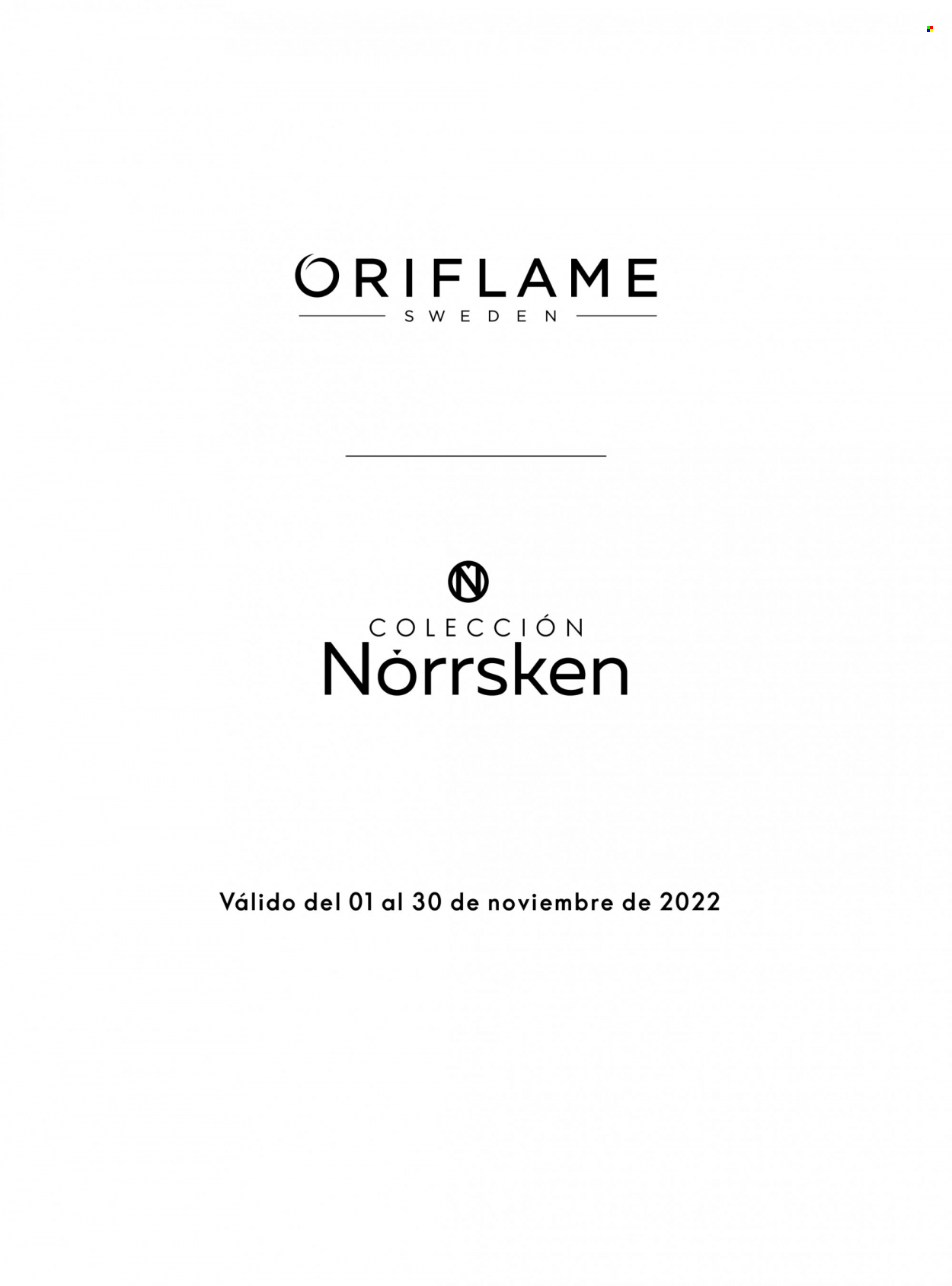 Catálogo Oriflame - 1.11.2022 - 30.11.2022.